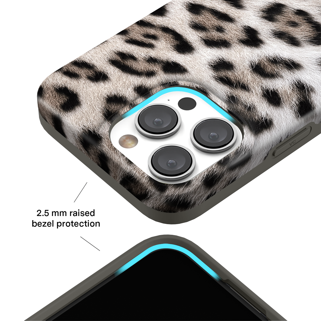 Arctic Leopard iPhone Case