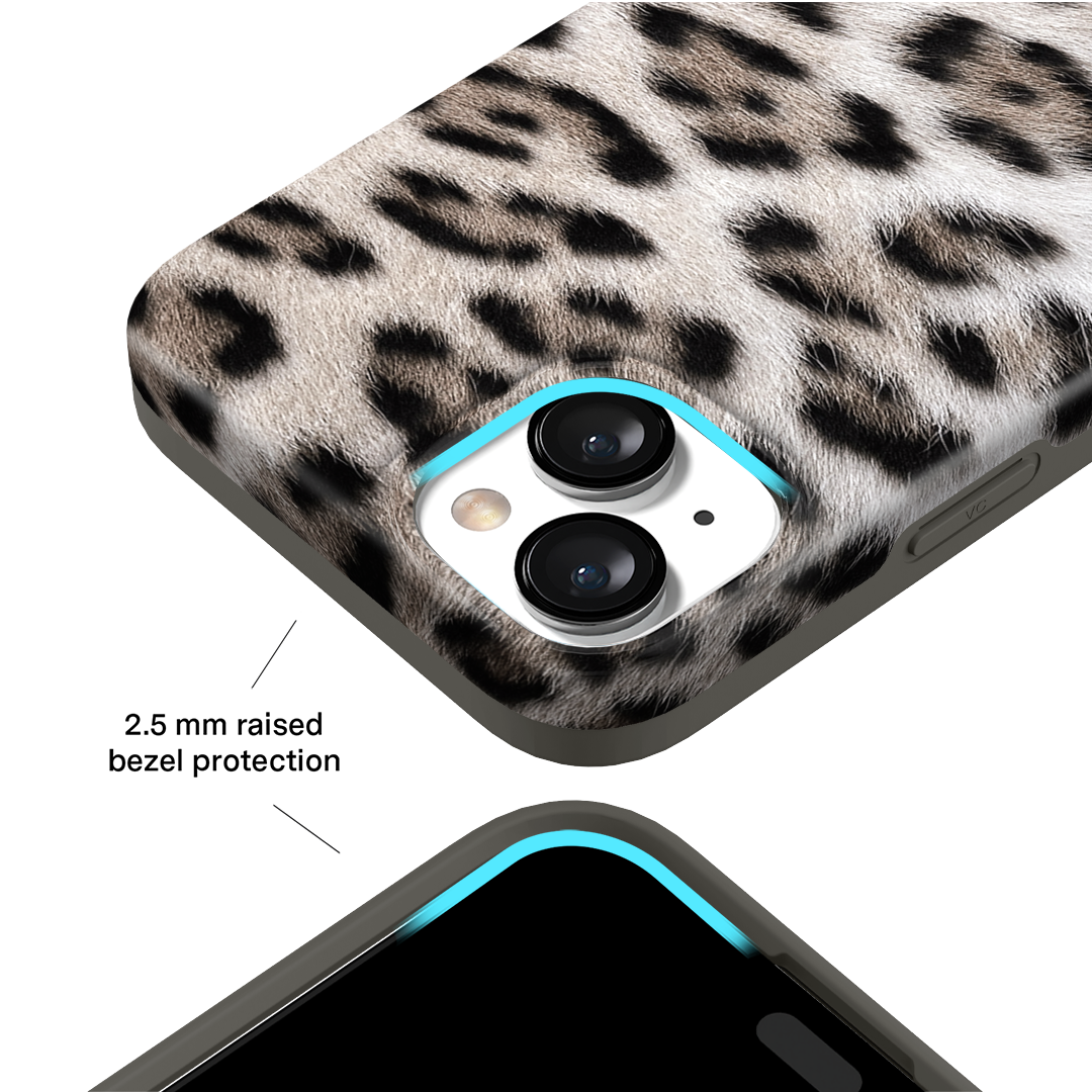 Arctic Leopard iPhone Case