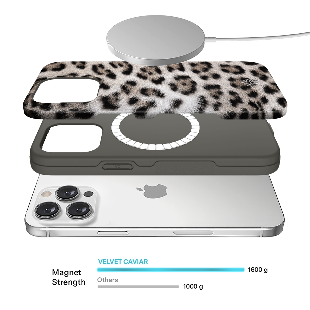 Arctic Leopard iPhone Case