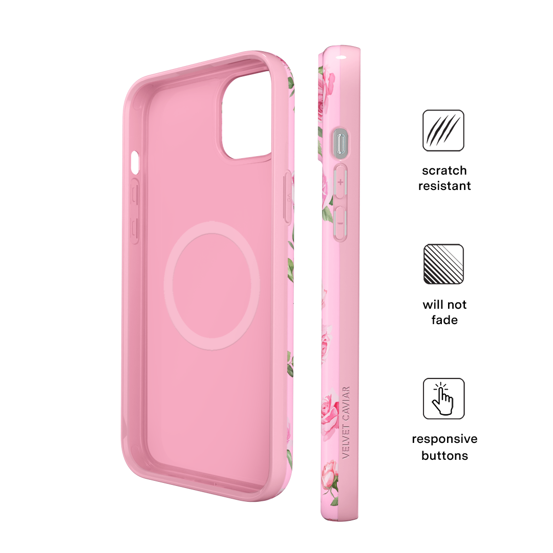 Baby Pink Roses iPhone Case