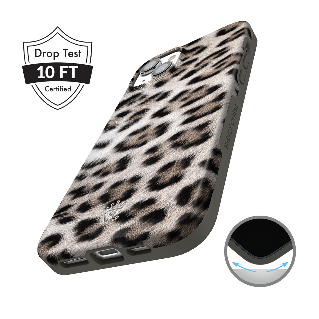 Arctic Leopard iPhone Case