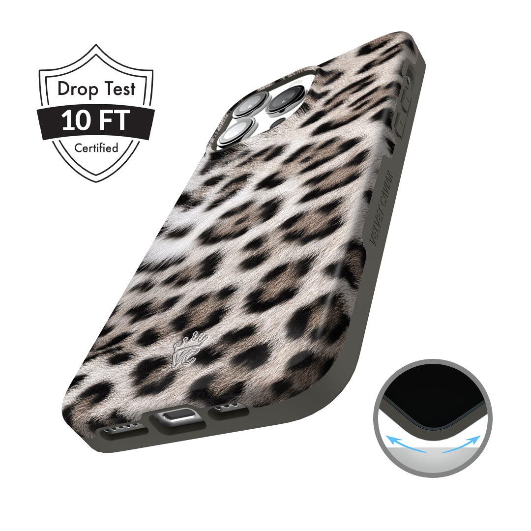 Arctic Leopard iPhone Case