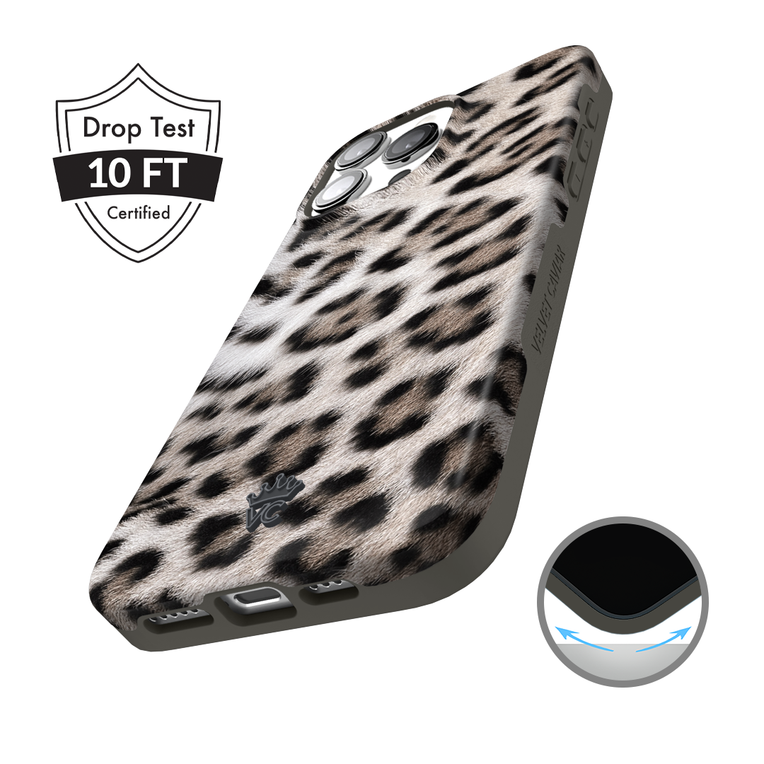 Arctic Leopard iPhone Case