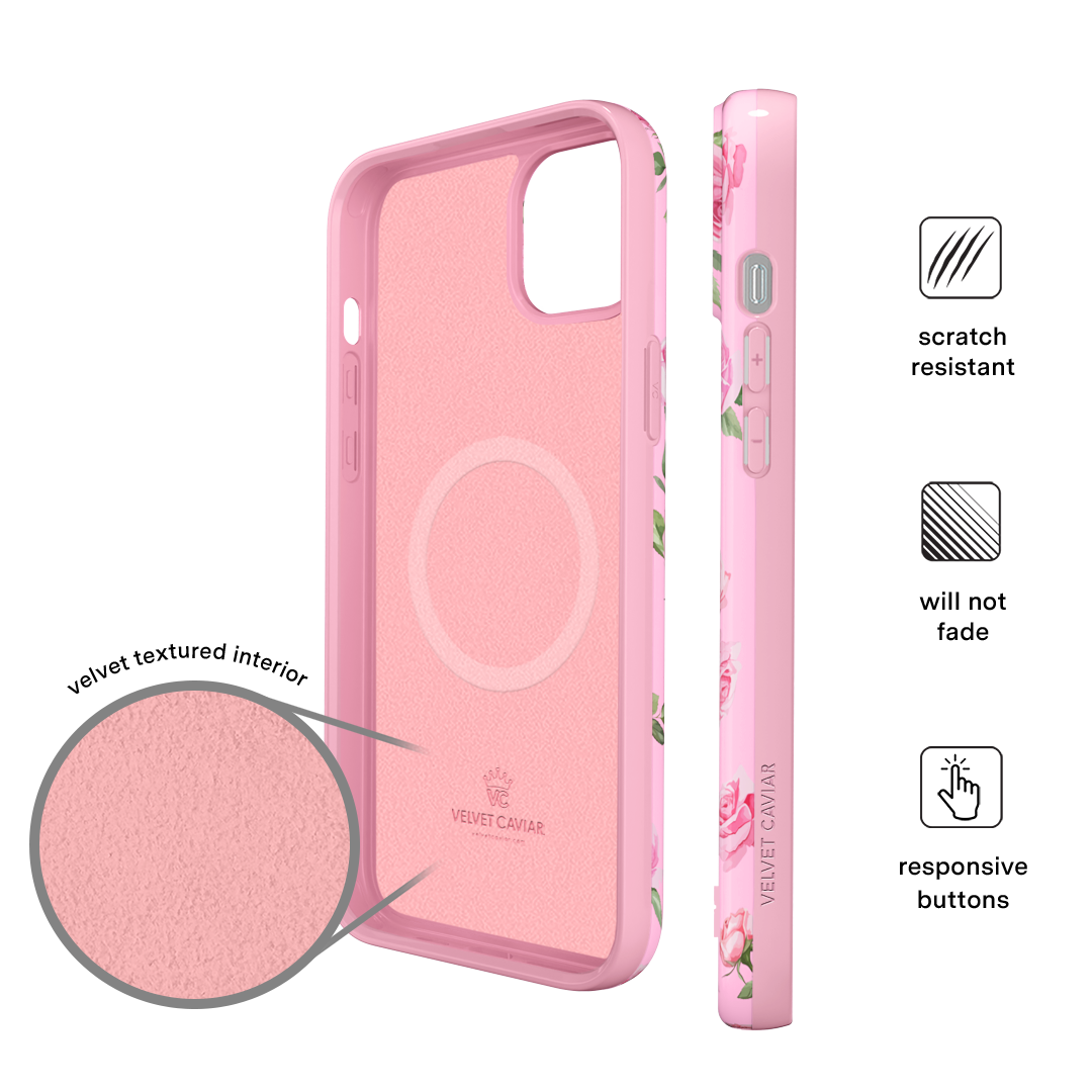 Baby Pink Roses iPhone Case