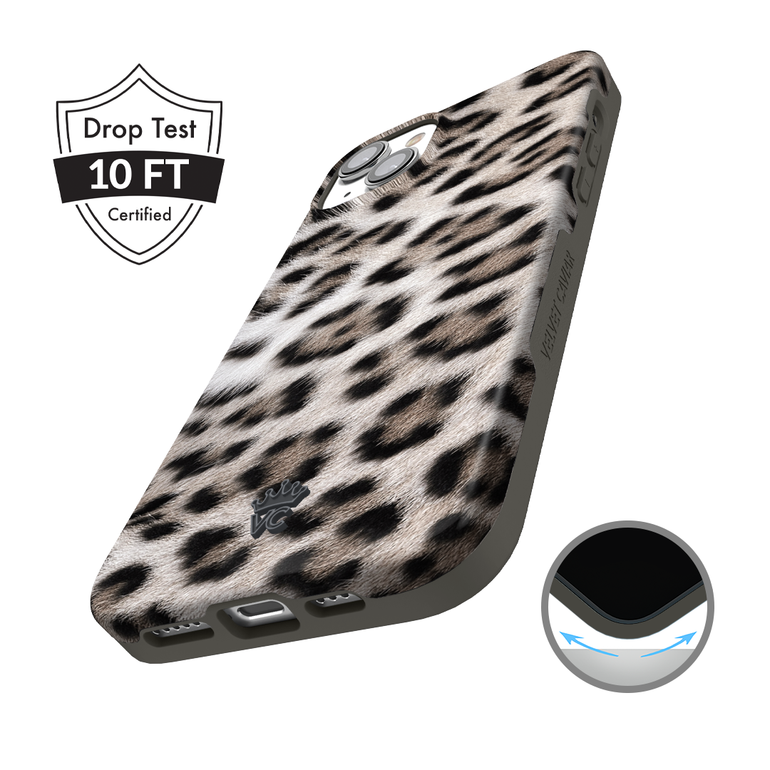 Arctic Leopard iPhone Case