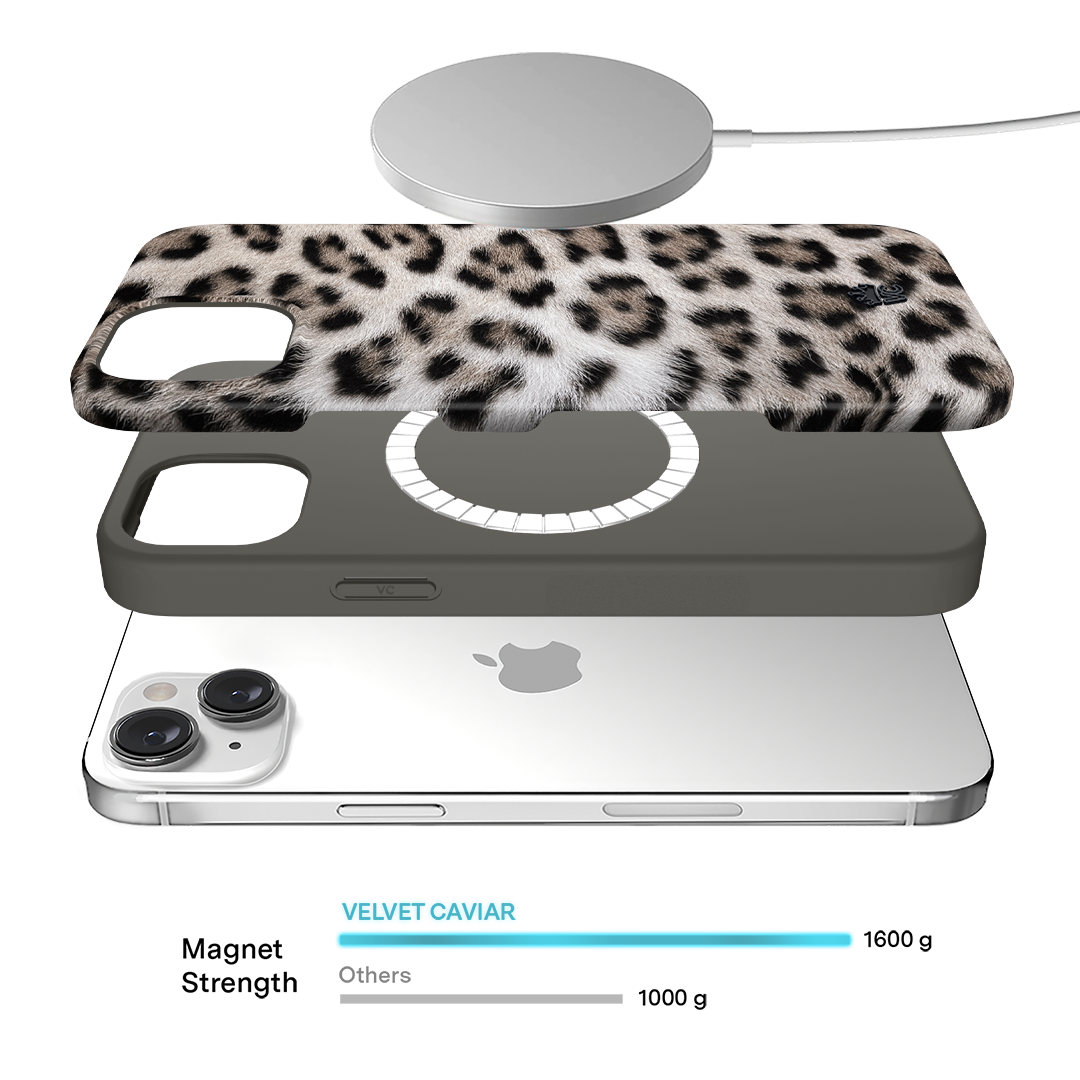 Arctic Leopard iPhone Case