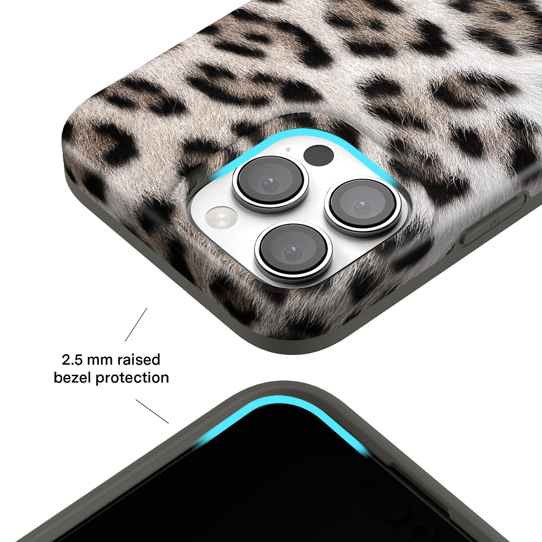 Arctic Leopard iPhone Case