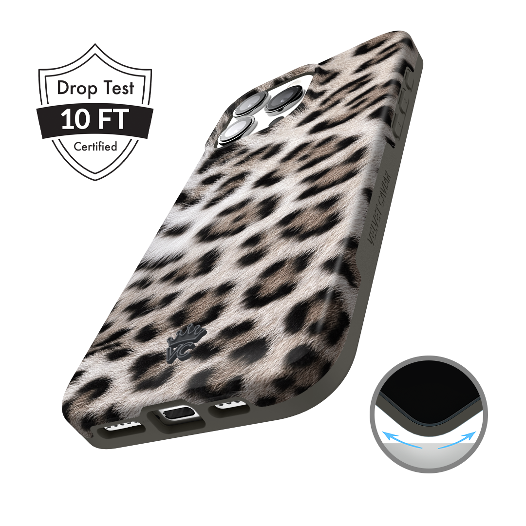 Arctic Leopard iPhone Case