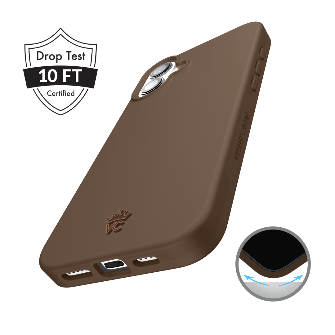 Espresso Brown iPhone Case