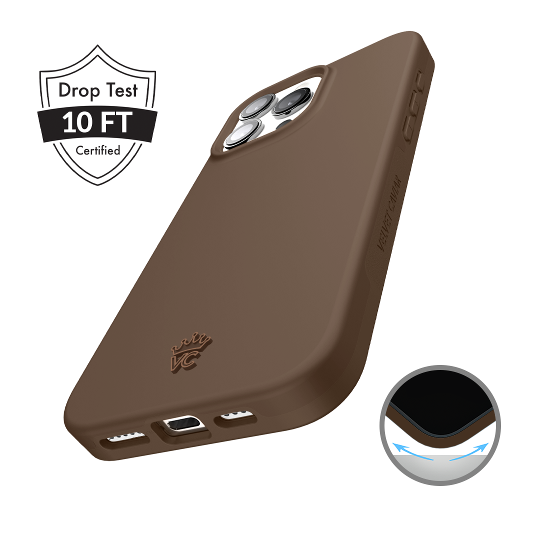 Espresso Brown iPhone Case