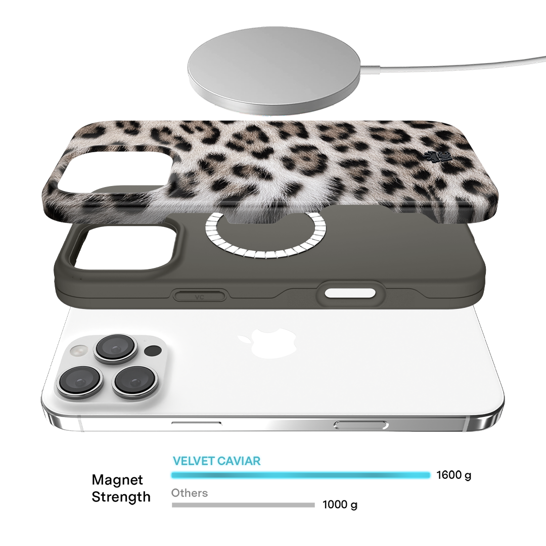 Arctic Leopard iPhone Case