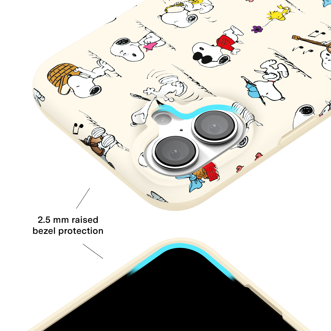 Snoopy Moods iPhone Case