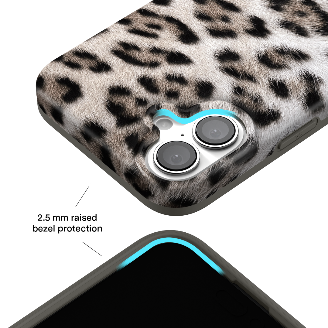 Arctic Leopard iPhone Case