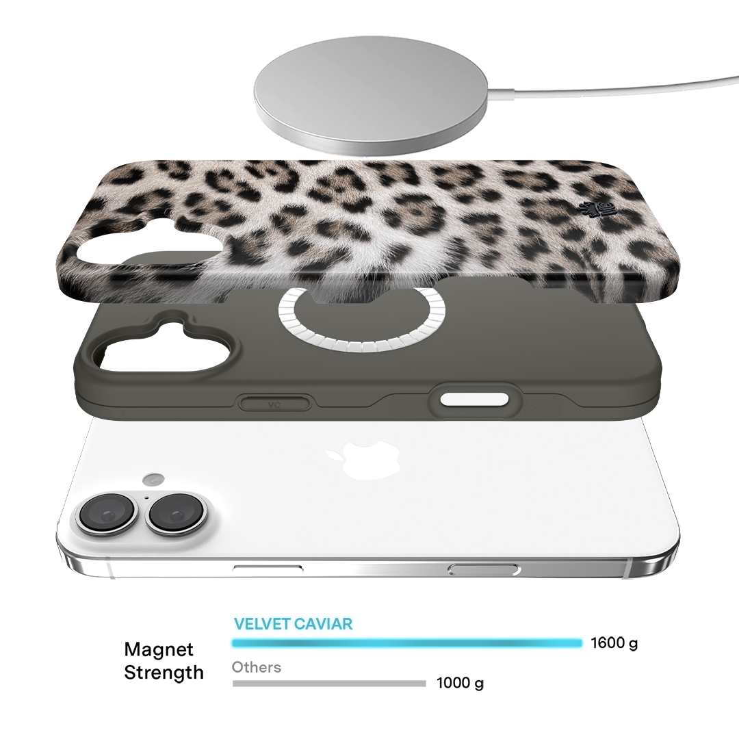 Arctic Leopard iPhone Case