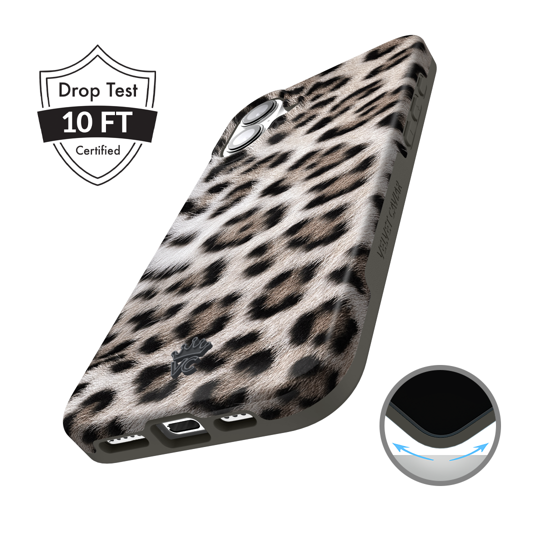 Arctic Leopard iPhone Case