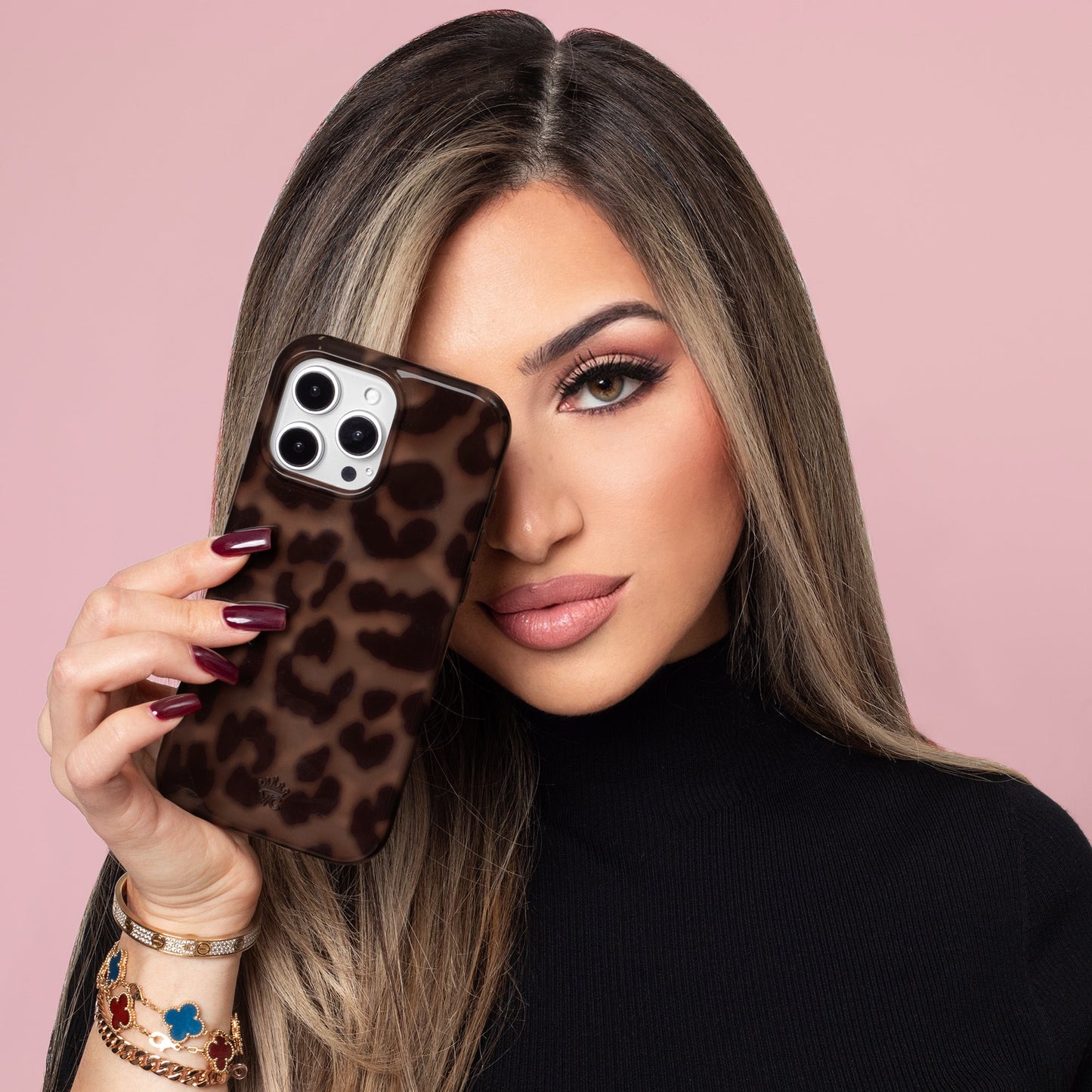 It Girl Leopard iPhone Case