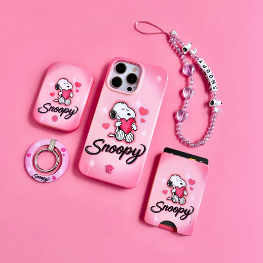 Snoopy Be Mine Phone Charm