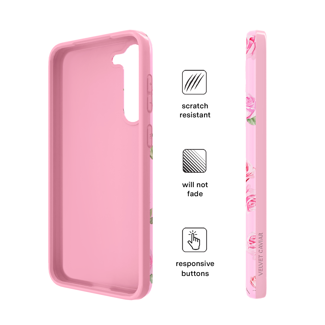 Baby Pink Roses Samsung Case