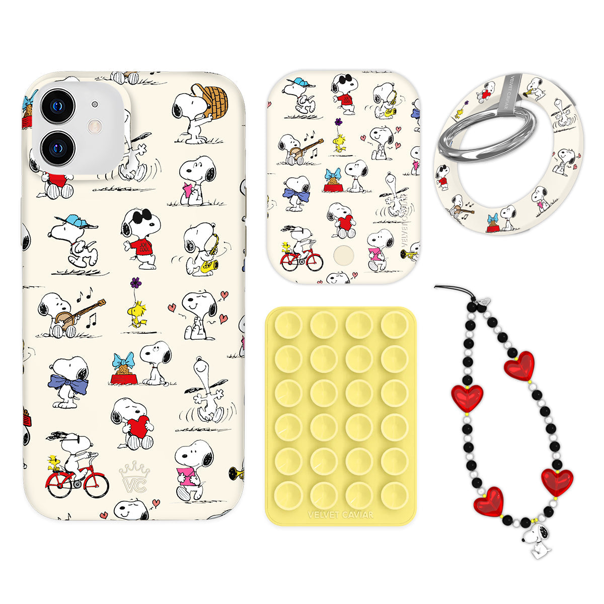 Snoopy Moods iPhone Bundle Set - Grip