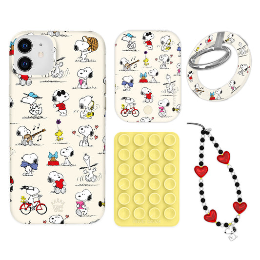 Snoopy Moods iPhone Bundle Set - Grip