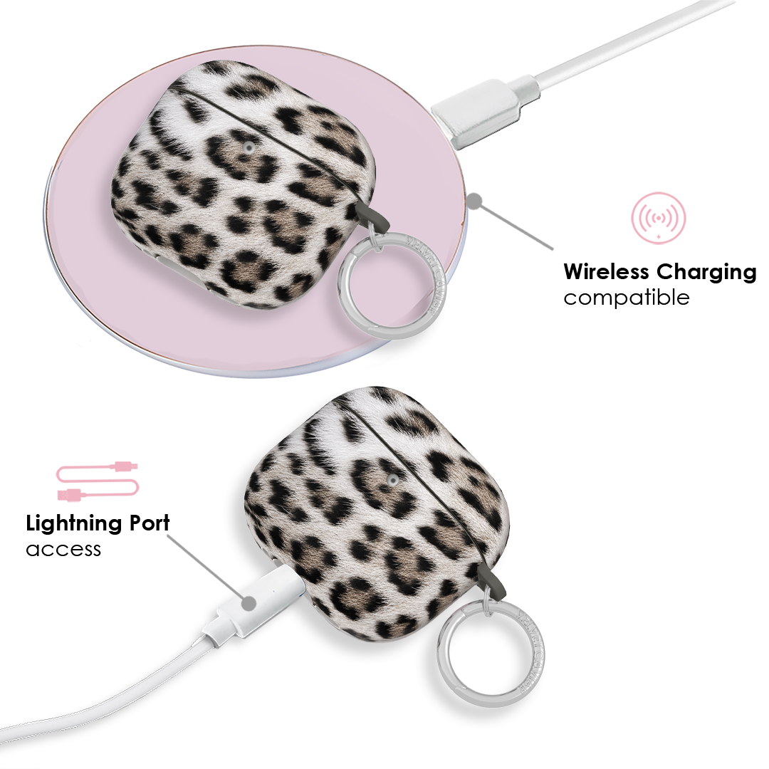 Arctic Leopard AirPod Case