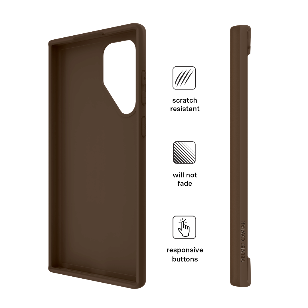 Espresso Brown Samsung Case