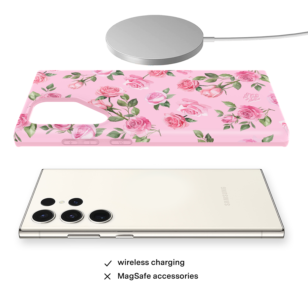 Baby Pink Roses Samsung Case