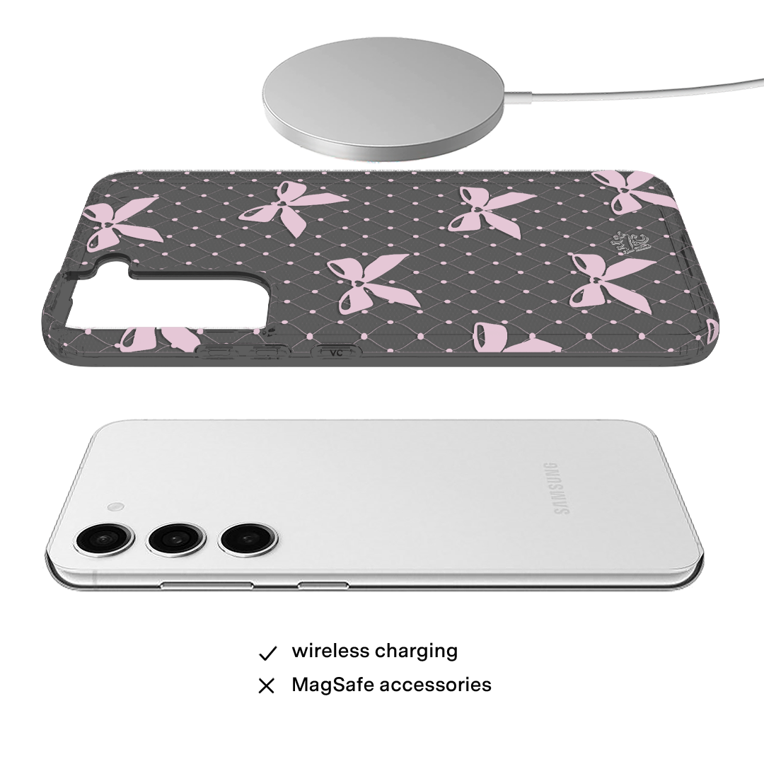 Lacy Pink Bows Samsung Case