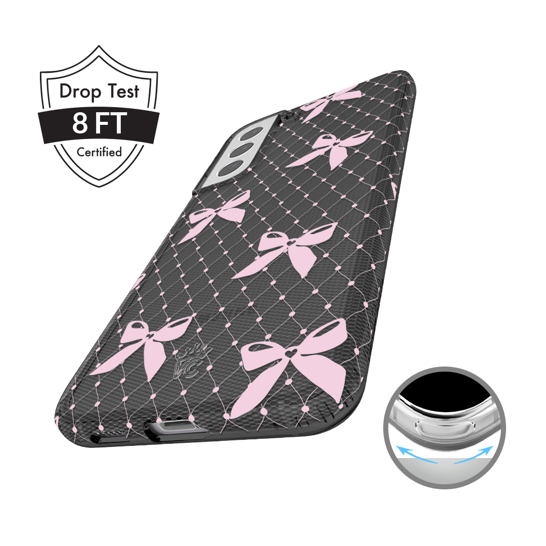 Lacy Pink Bows Samsung Case