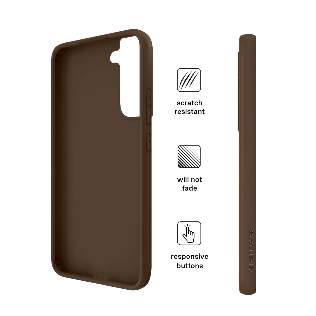 Espresso Brown Samsung Case