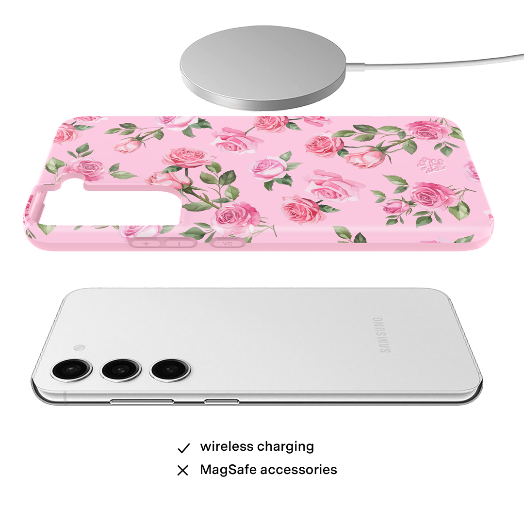 Baby Pink Roses Samsung Case