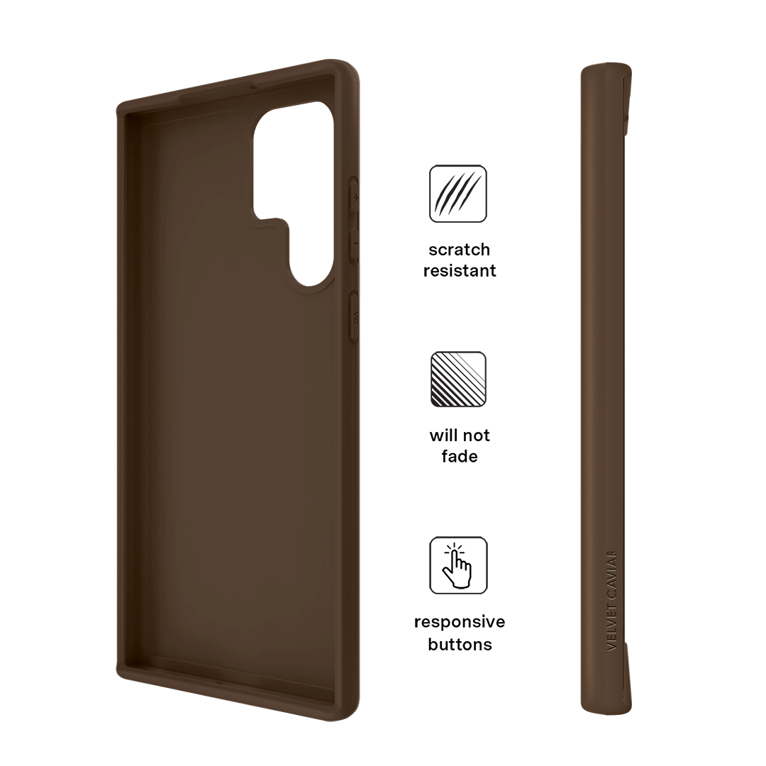 Espresso Brown Samsung Case