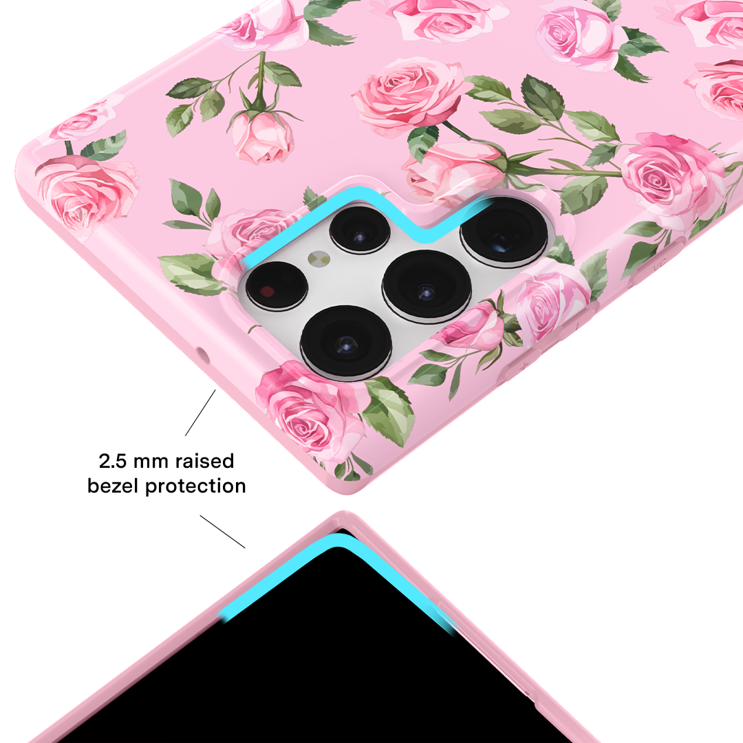 Baby Pink Roses Samsung Case