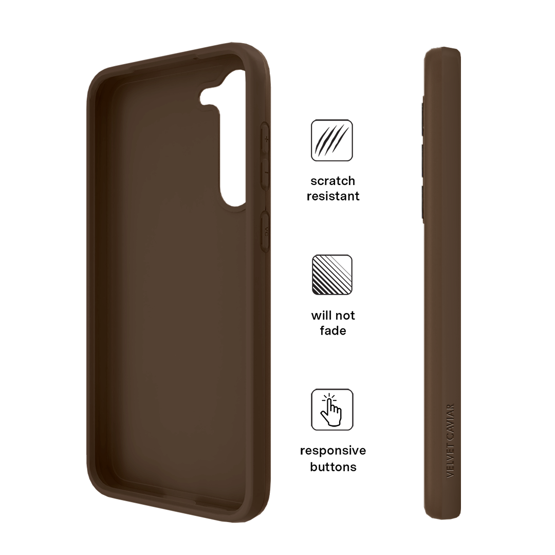 Espresso Brown Samsung Case