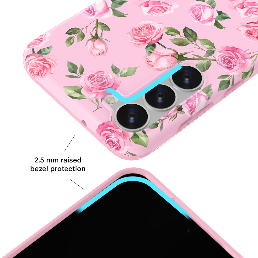 Baby Pink Roses Samsung Case