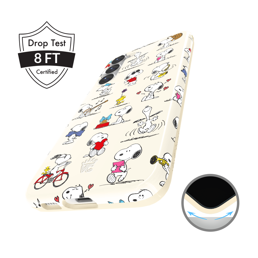 Snoopy Moods Samsung Case