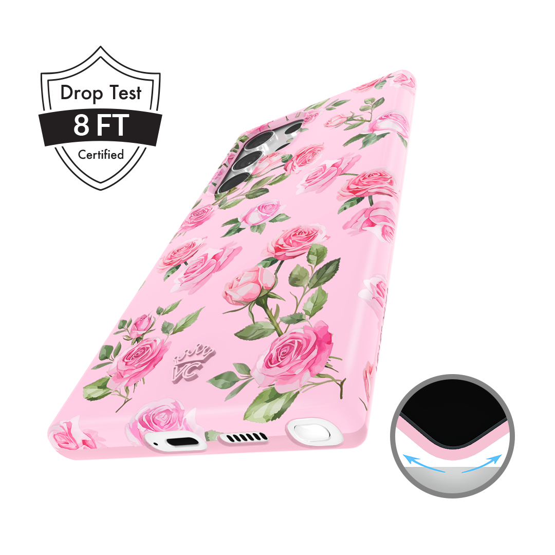 Baby Pink Roses Samsung Case