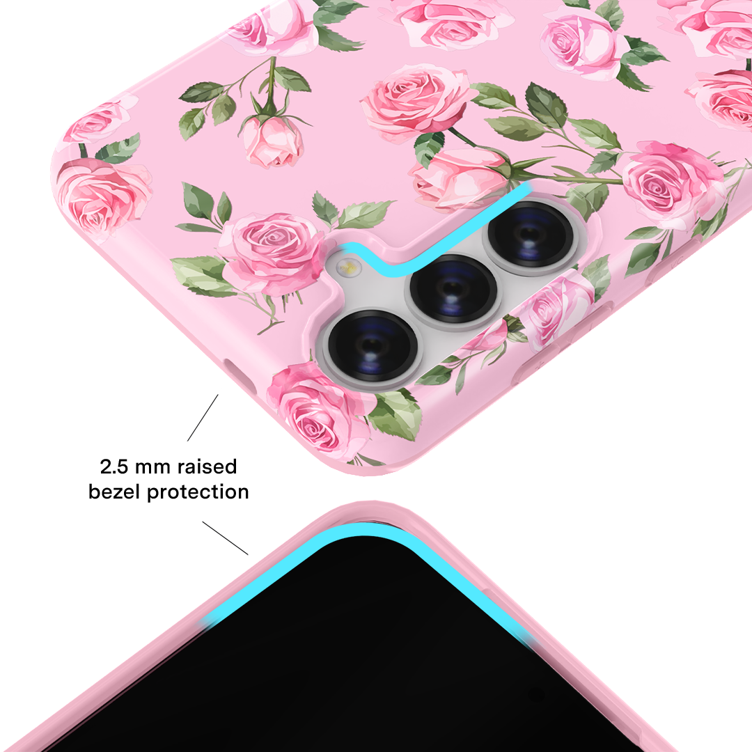 Baby Pink Roses Samsung Case