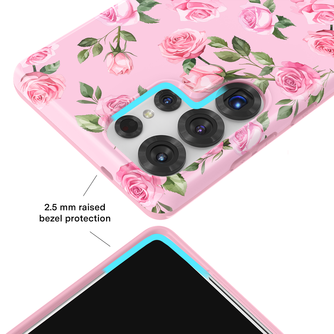 Baby Pink Roses Samsung Case