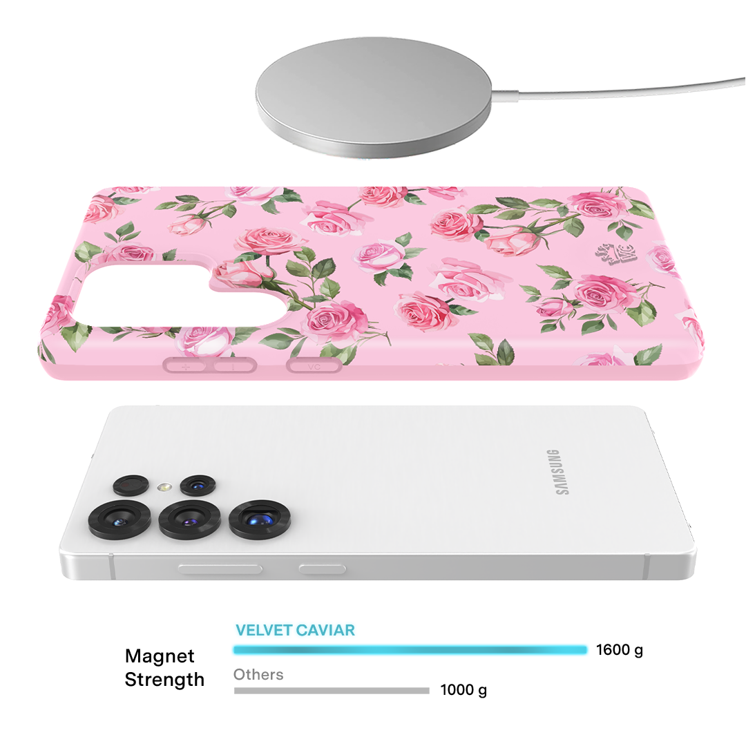 Baby Pink Roses Samsung Case