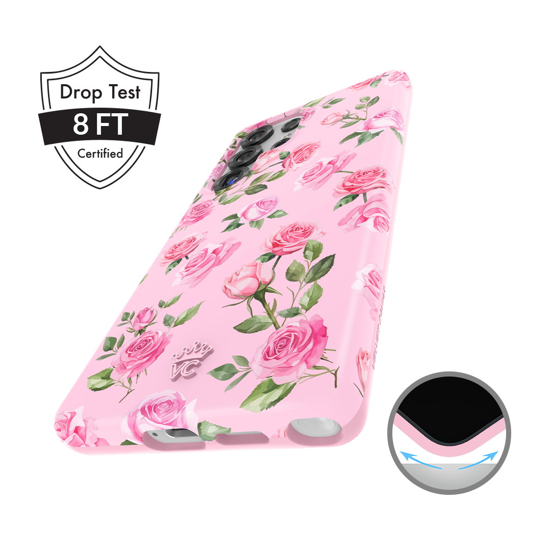 Baby Pink Roses Samsung Case