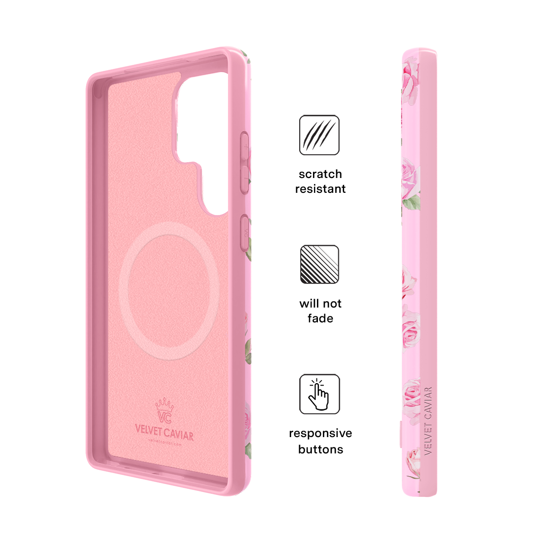 Baby Pink Roses Samsung Case