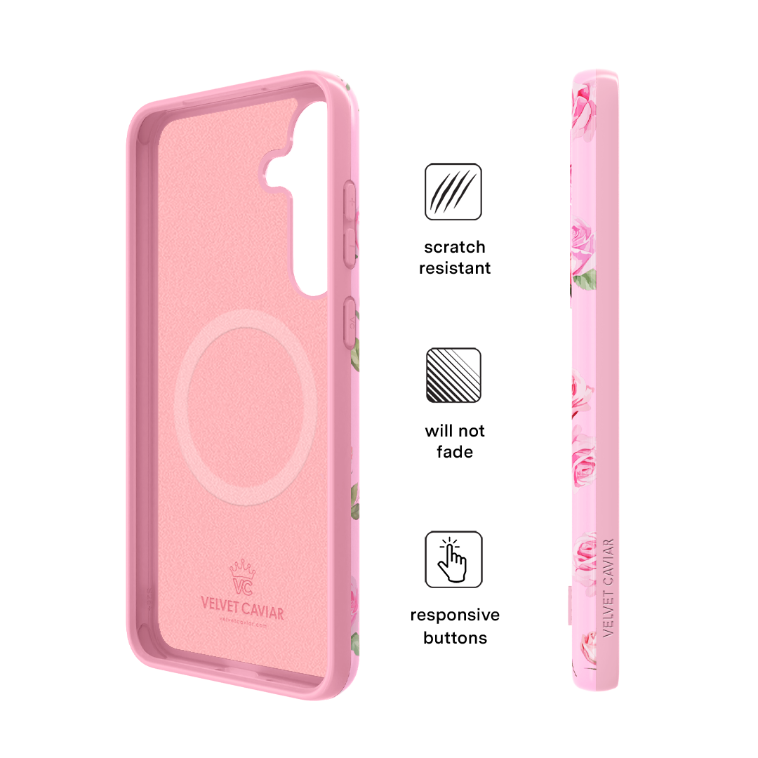 Baby Pink Roses Samsung Case