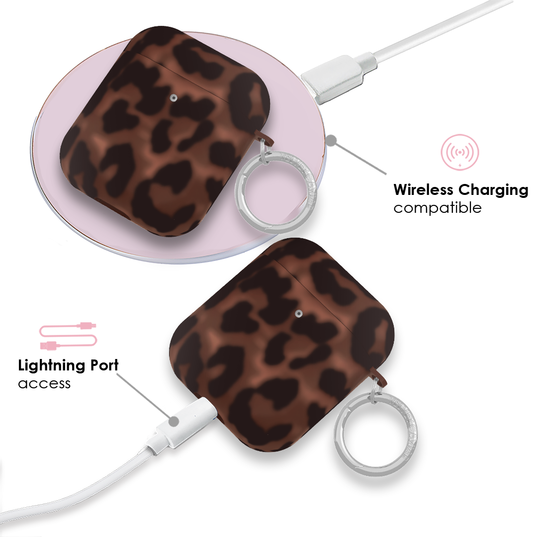 It Girl Leopard AirPod Case