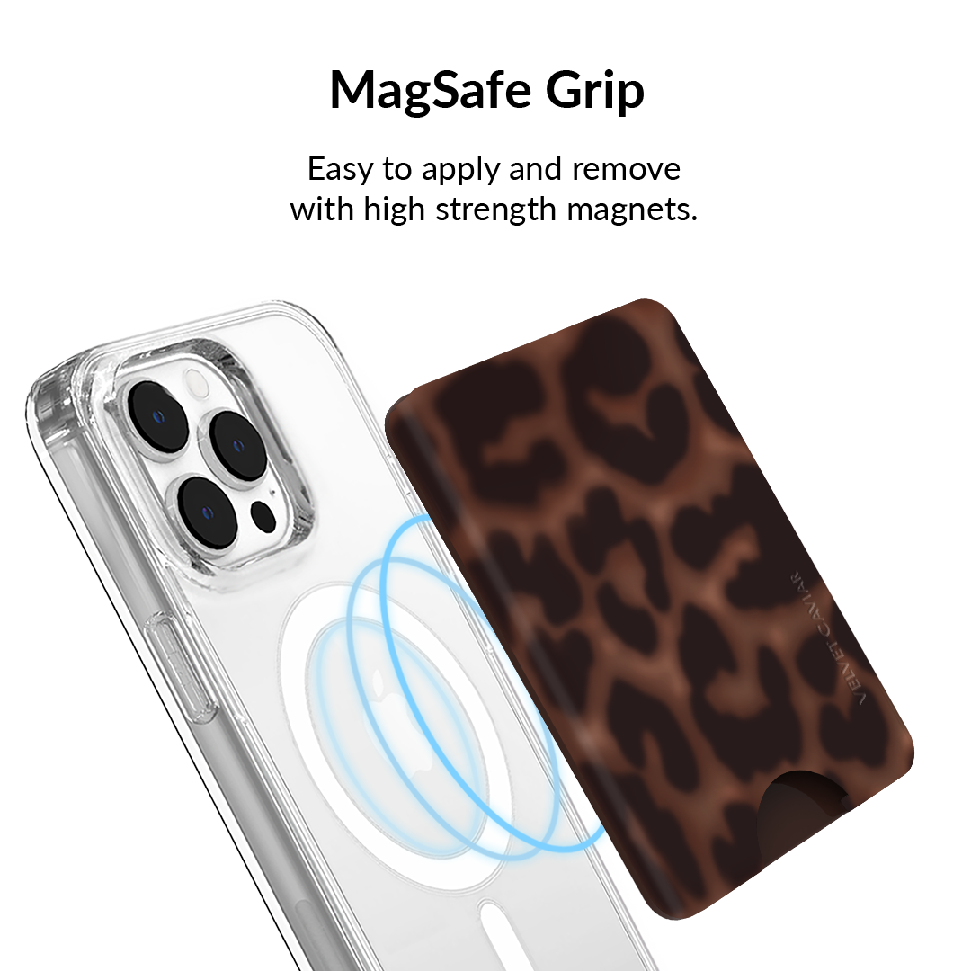 It Girl Leopard MagSafe Wallet