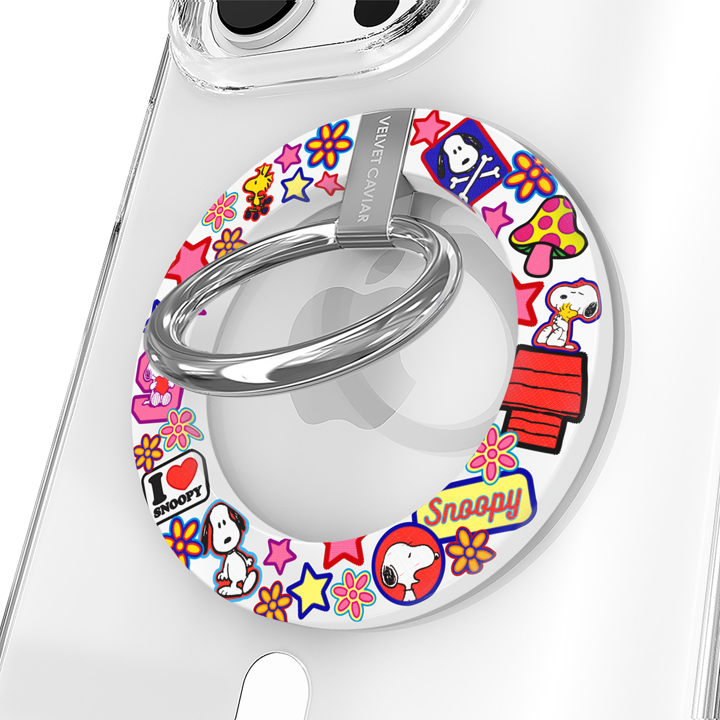 Snoopy Patchwork MagSafe Grip Ring