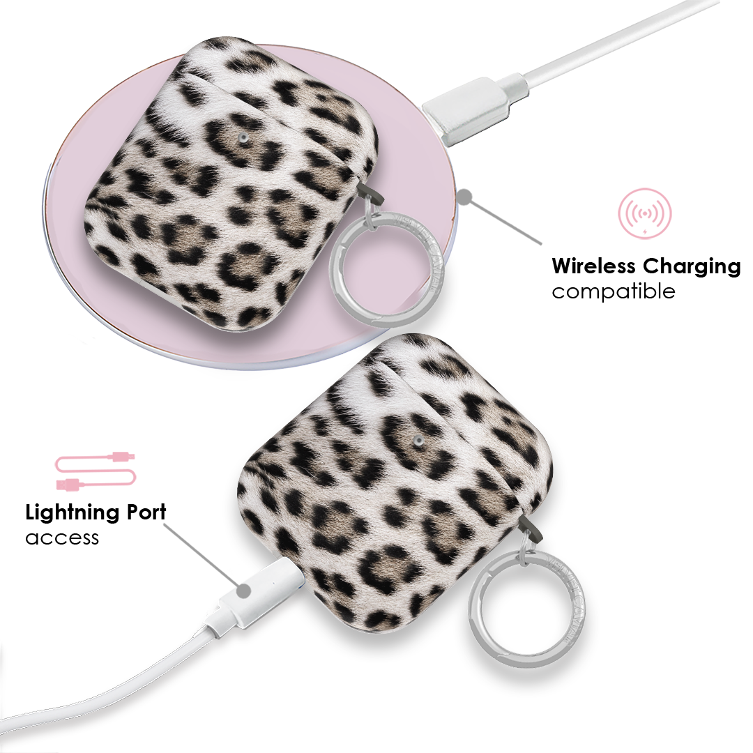 Arctic Leopard AirPod Case