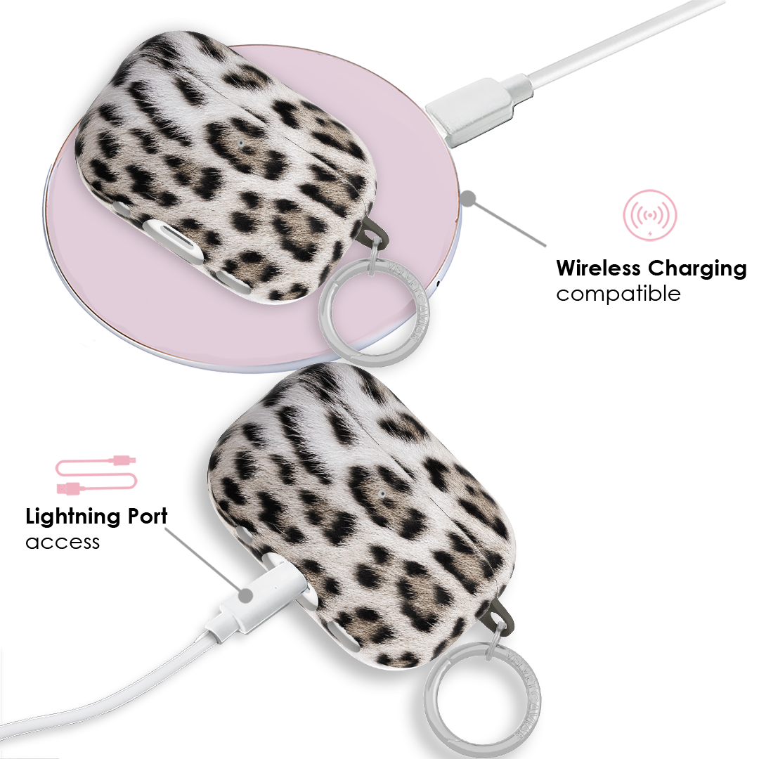 Arctic Leopard AirPod Case