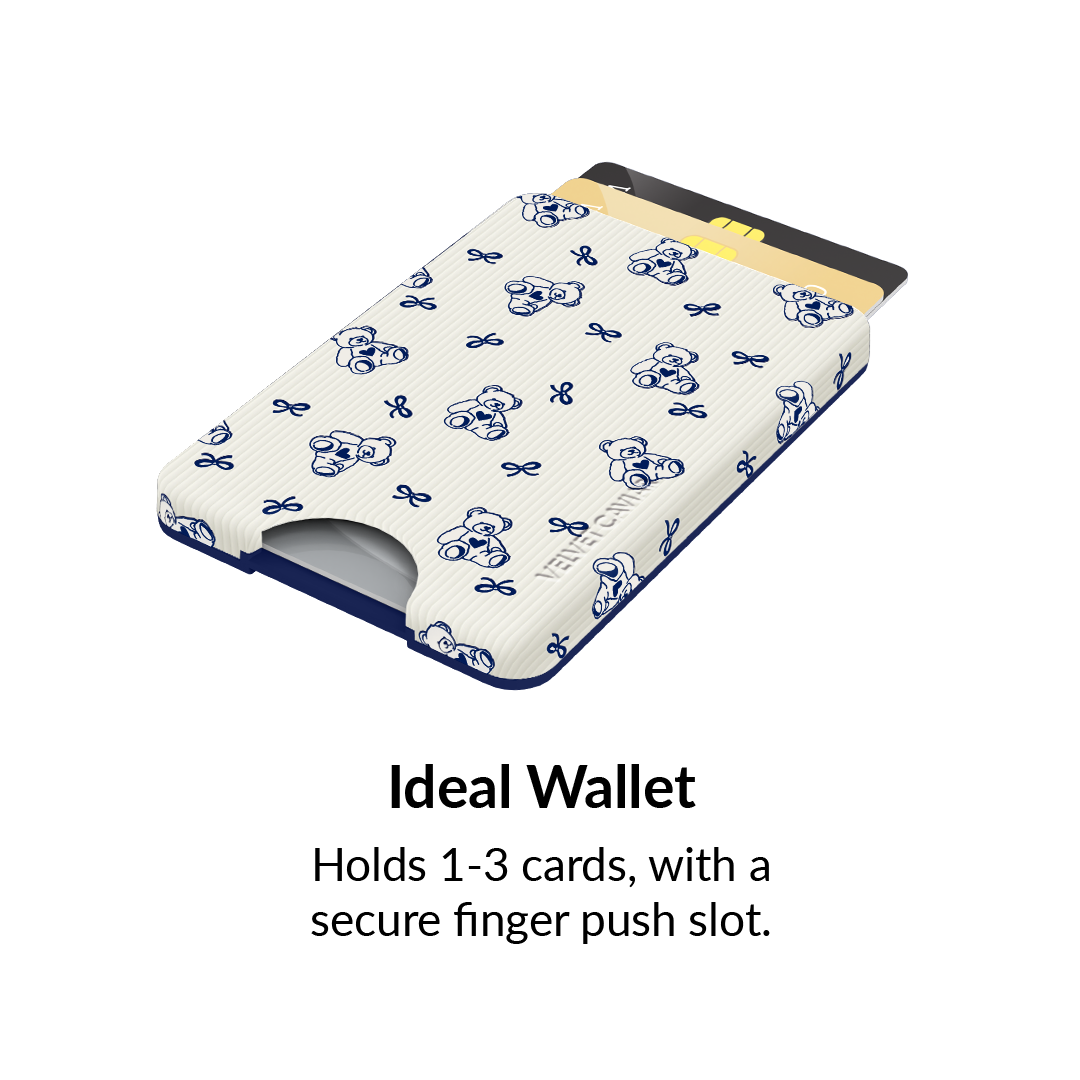 Preppy Teddy MagSafe Wallet